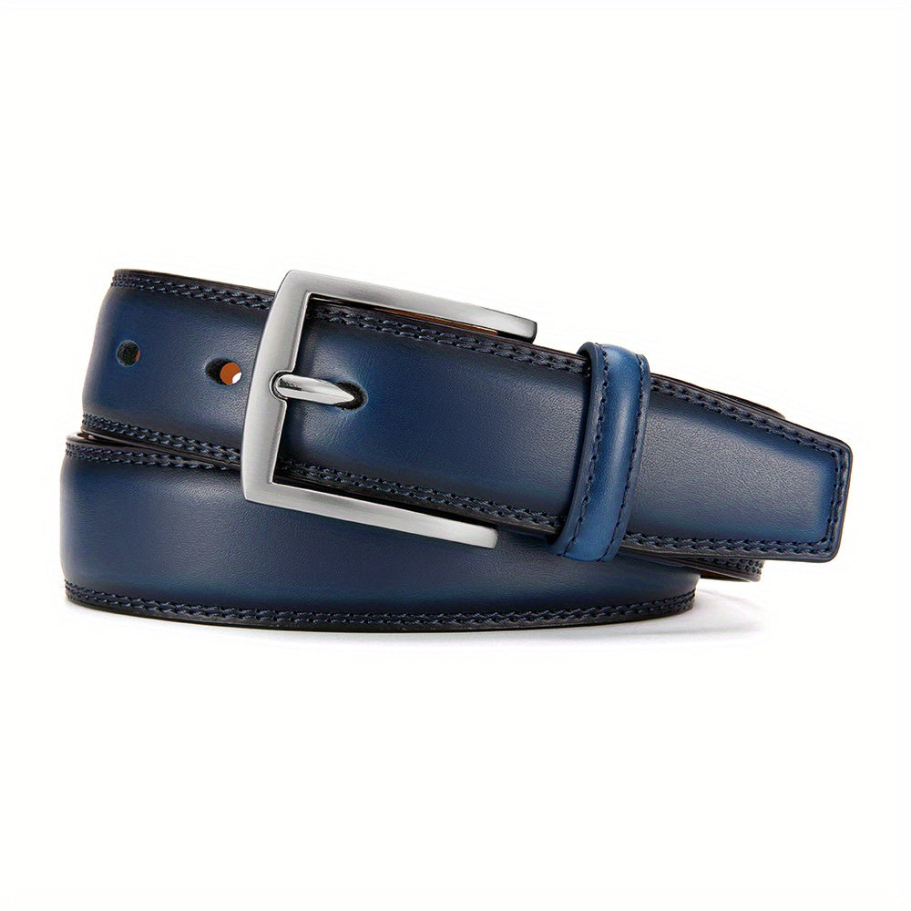 Ceinture à Boucle Classique en Cuir pour Homme Camille — visuel 18