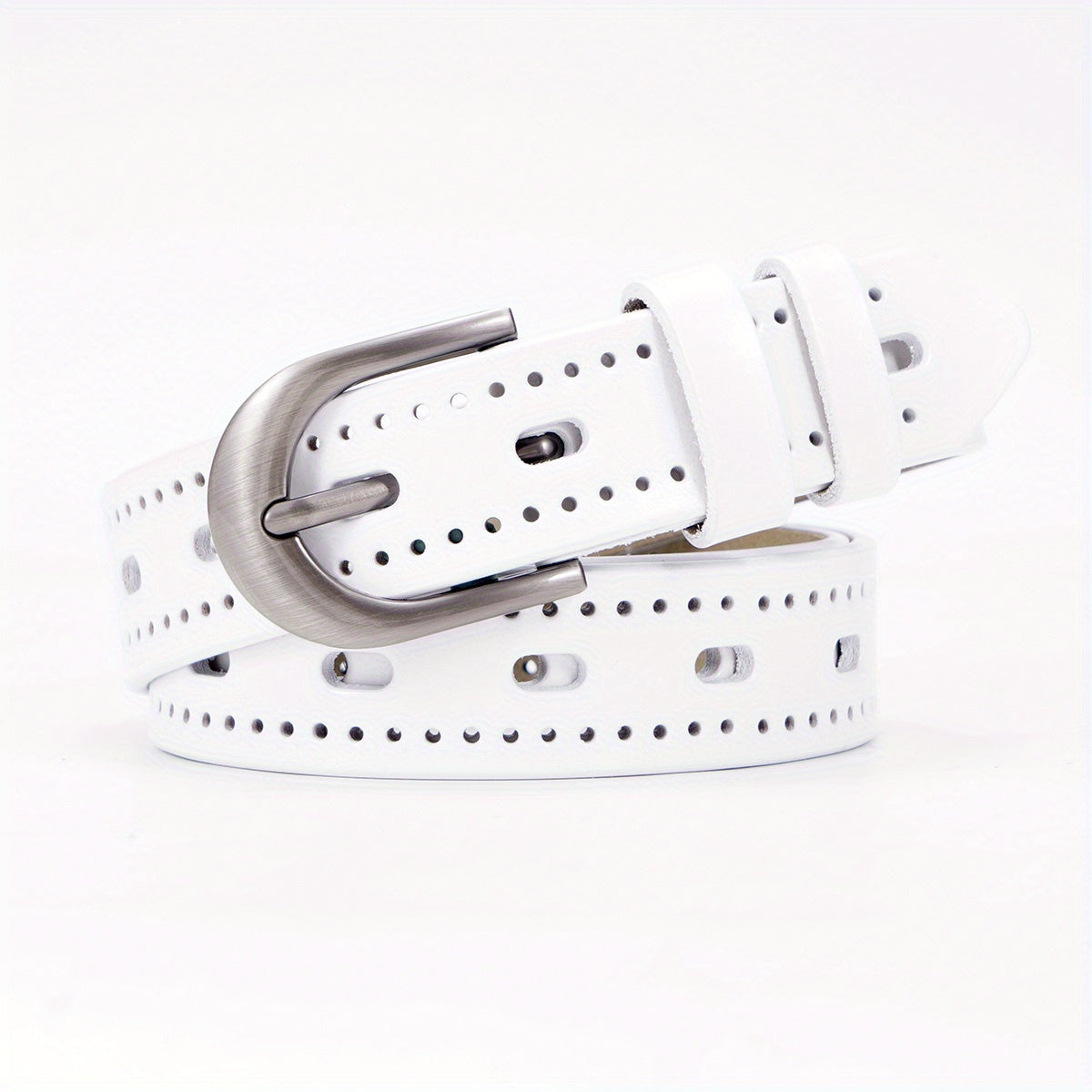 Ceinture à Boucle Classique en Cuir pour Homme Carlisle — visuel 2