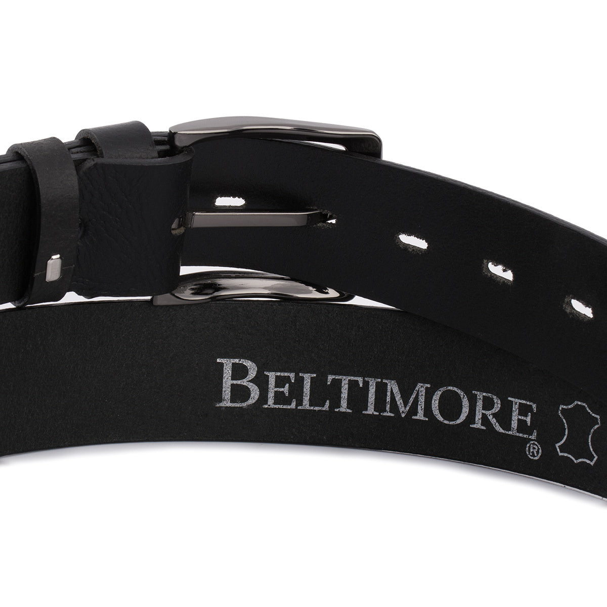 Ceinture à Boucle Classique en Cuir pour Homme Clément — visuel 13