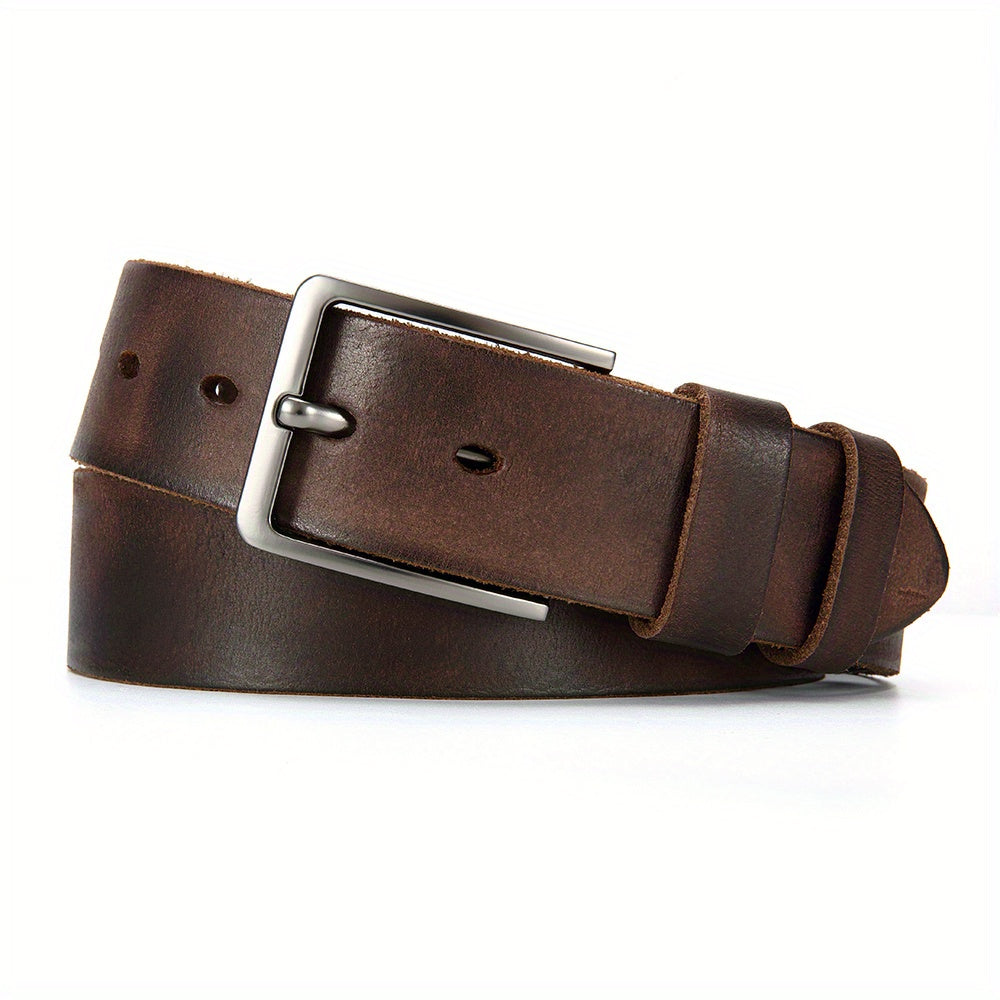 Ceinture à Boucle Classique en Cuir pour Homme Denis — visuel 10