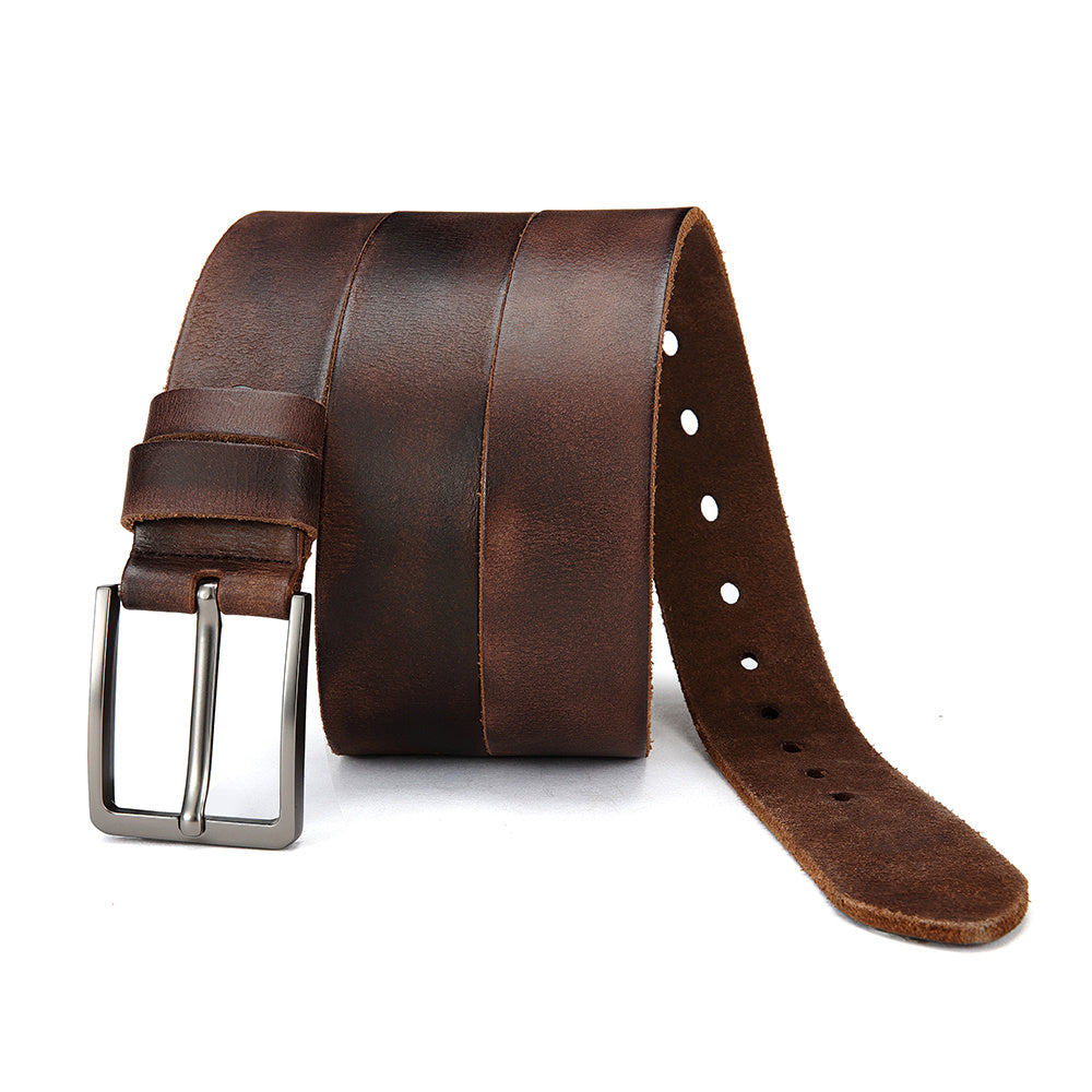 Ceinture à Boucle Classique en Cuir pour Homme Denis — visuel 9