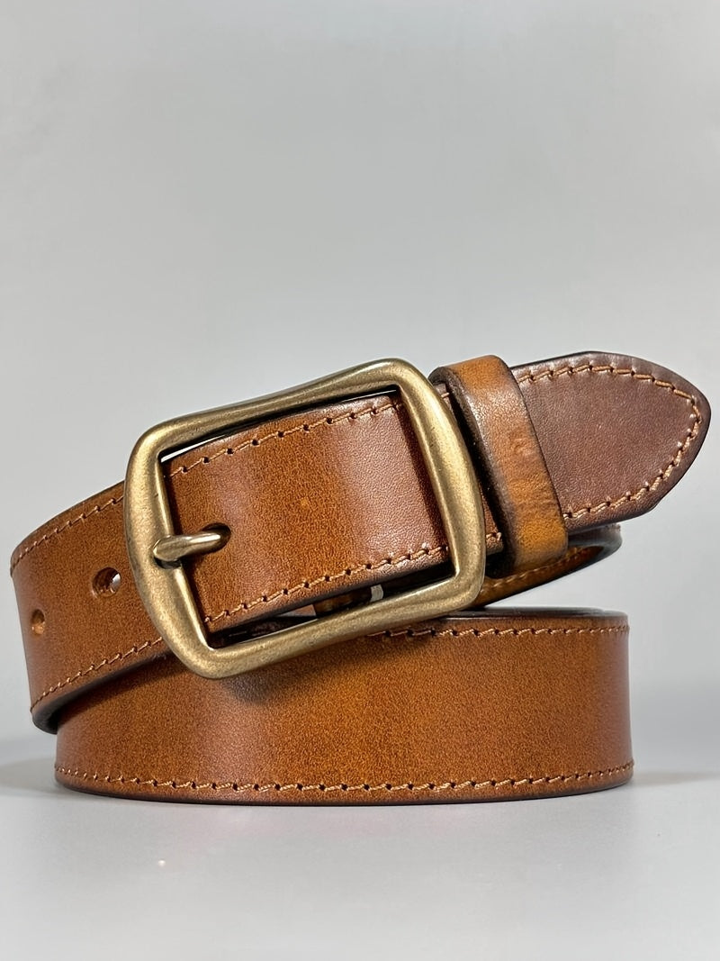 Ceinture à Boucle Classique en Cuir pour Homme Esteban — visuel 1