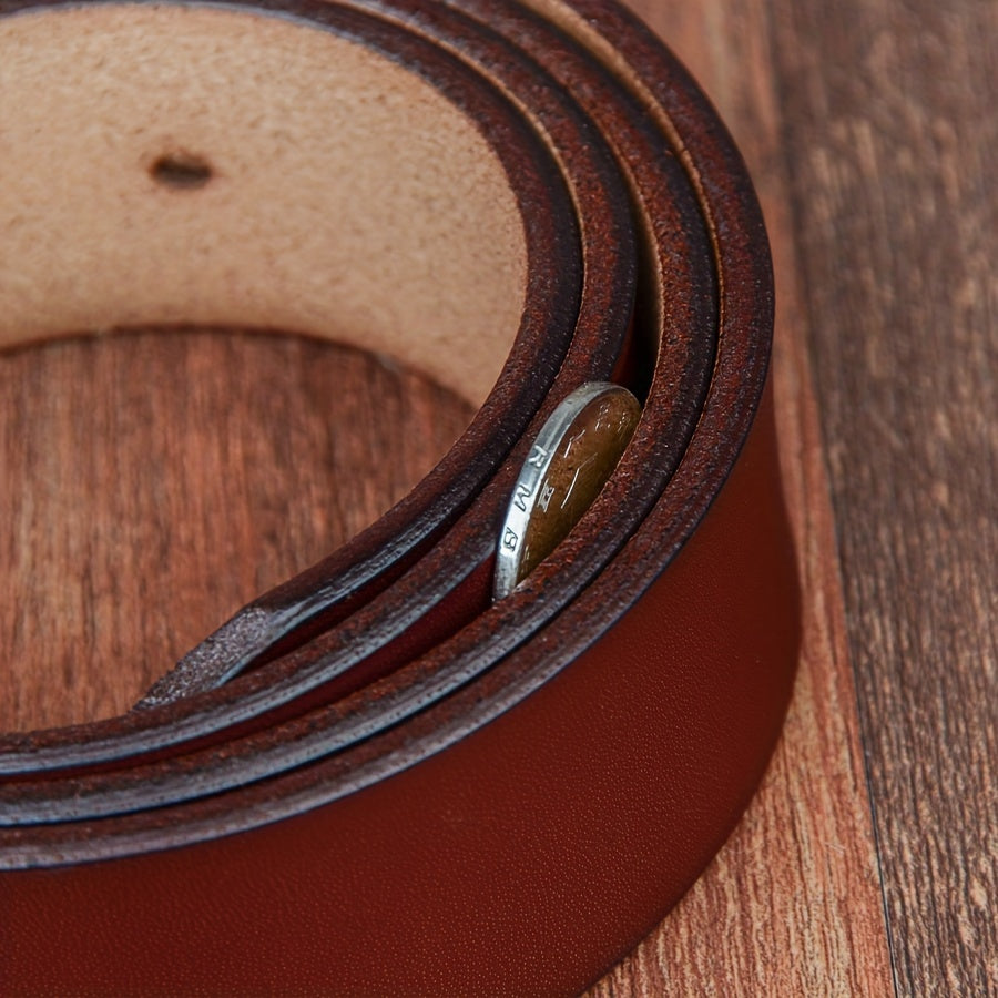 Ceinture à Boucle Classique en Cuir pour Homme Eudes — visuel 11