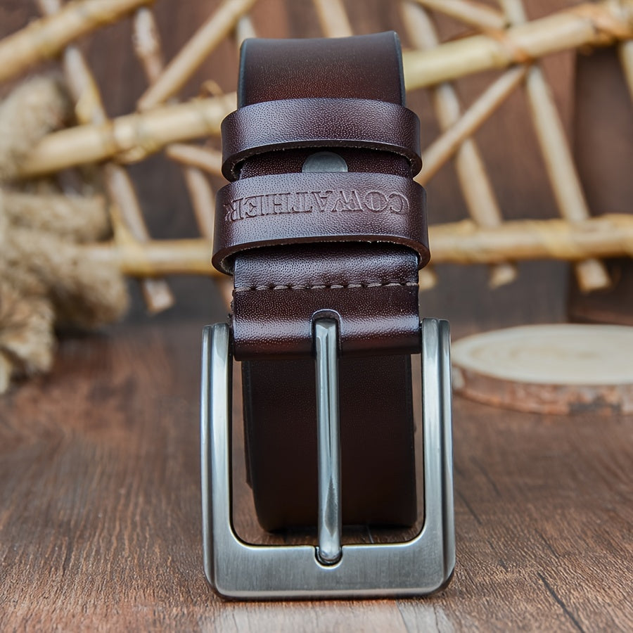 Ceinture à Boucle Classique en Cuir pour Homme Eudes — visuel 12