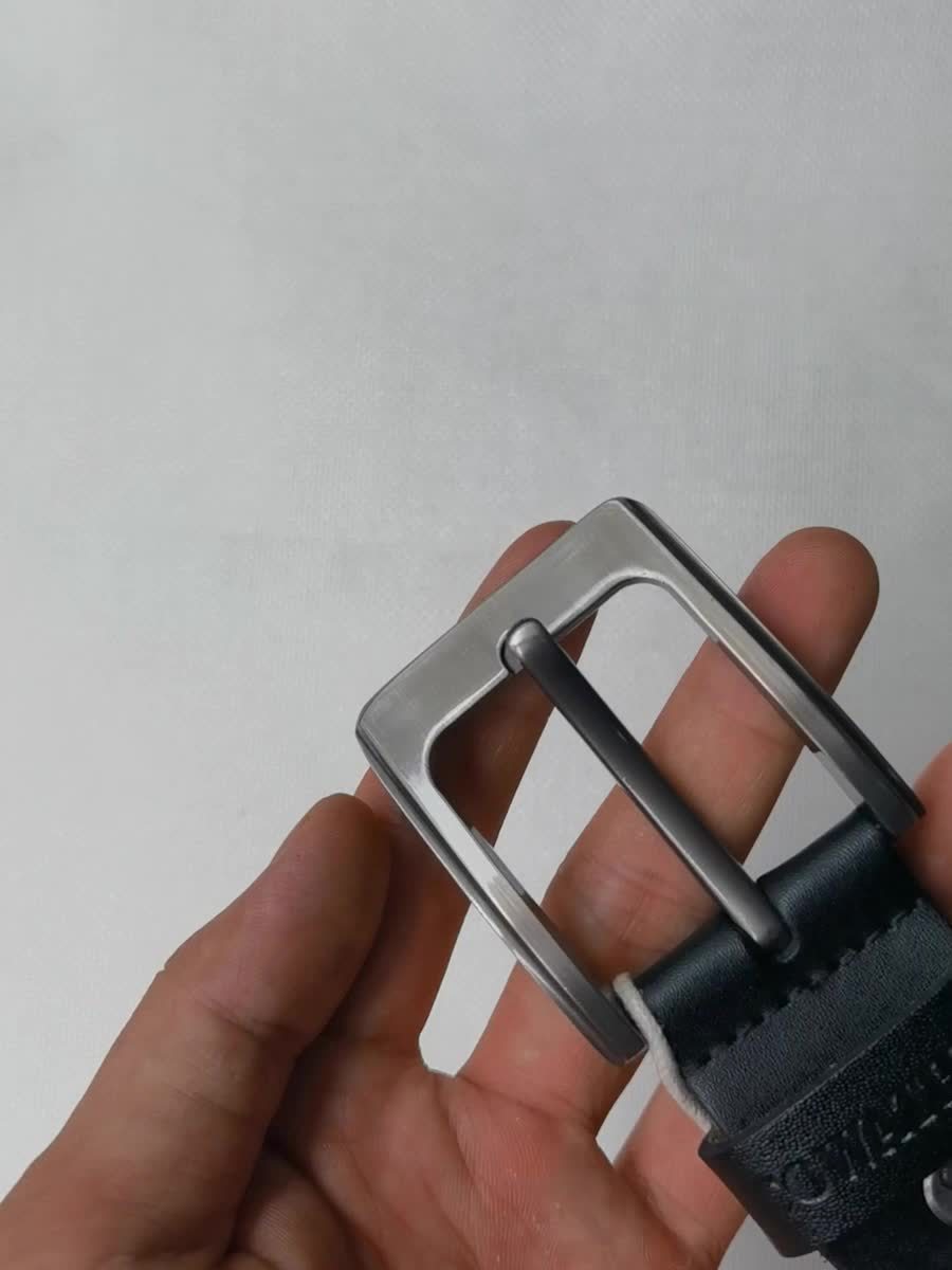 Ceinture à Boucle Classique en Cuir pour Homme Eudes — visuel 13