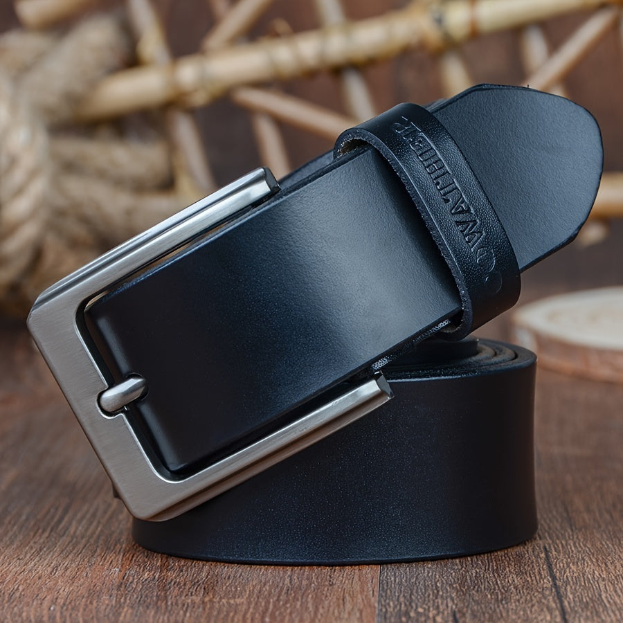 Ceinture à Boucle Classique en Cuir pour Homme Eudes — visuel 2