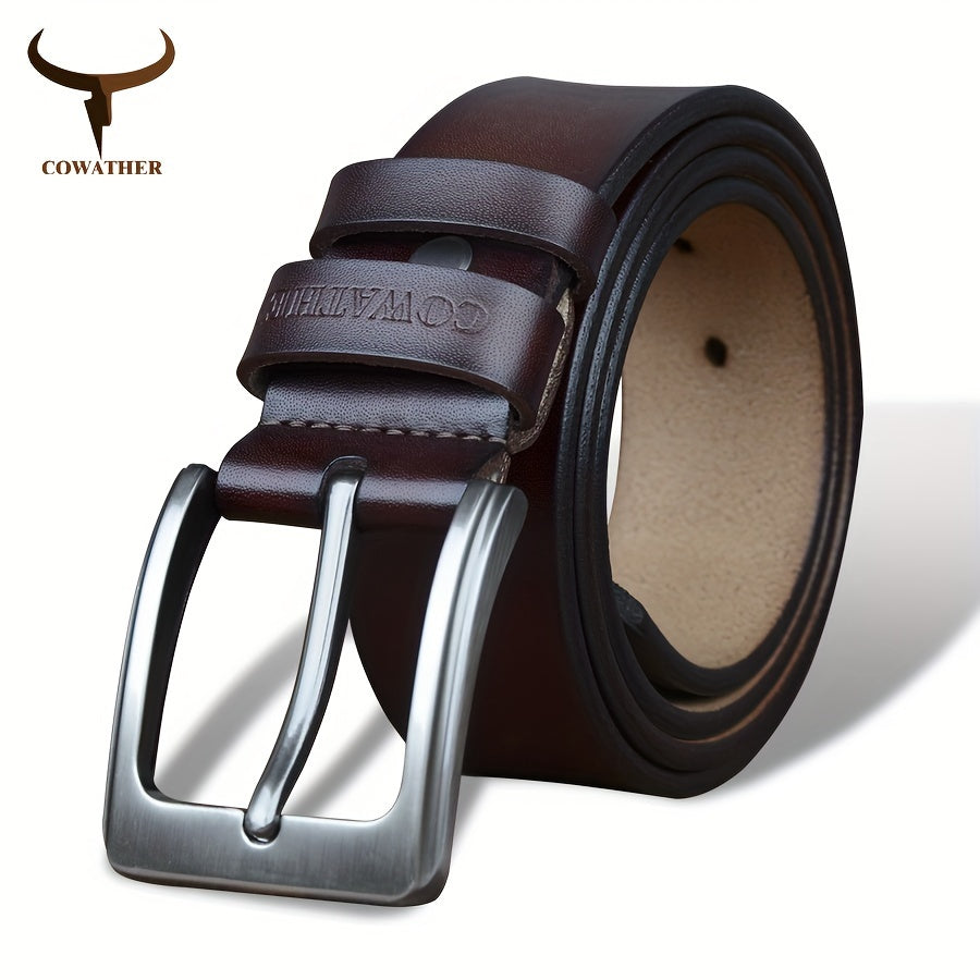 Ceinture à Boucle Classique en Cuir pour Homme Eudes — visuel 3