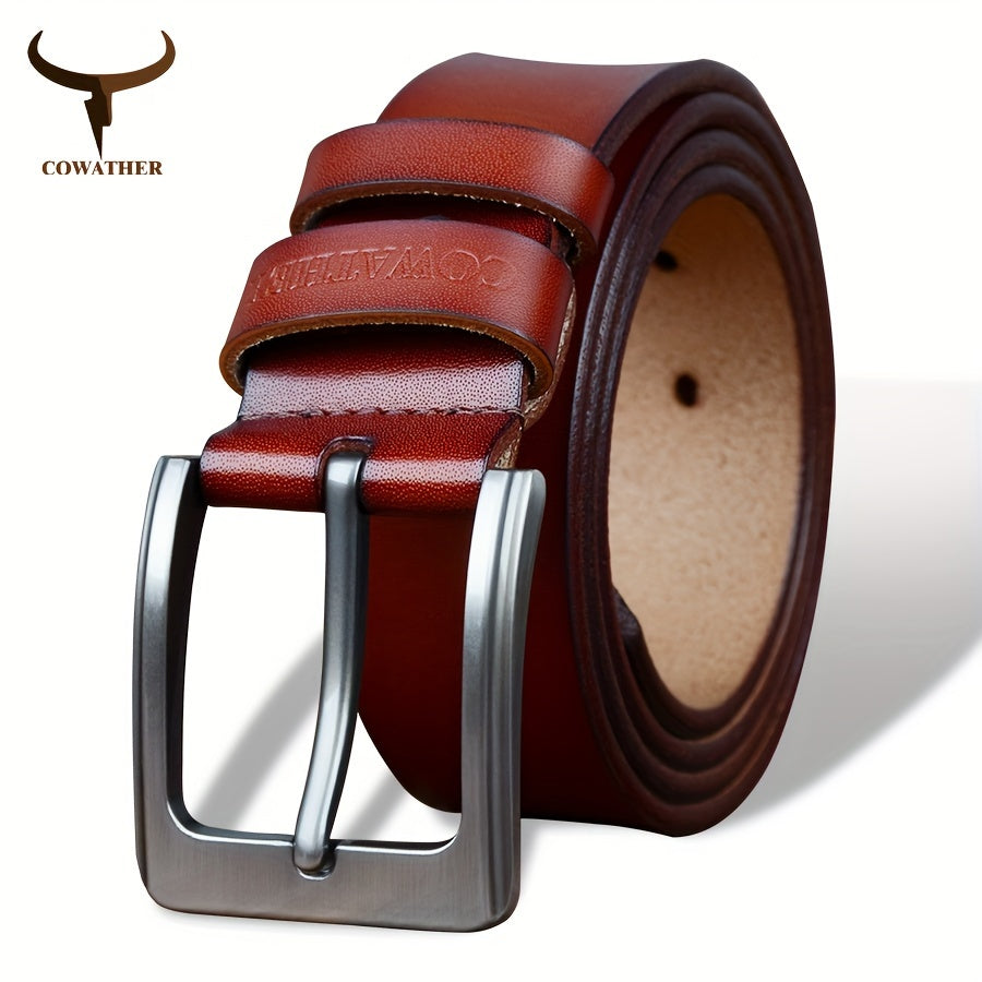 Ceinture à Boucle Classique en Cuir pour Homme Eudes — visuel 4