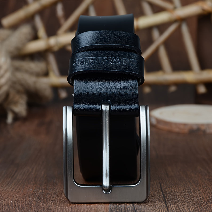 Ceinture à Boucle Classique en Cuir pour Homme Eudes — visuel 7