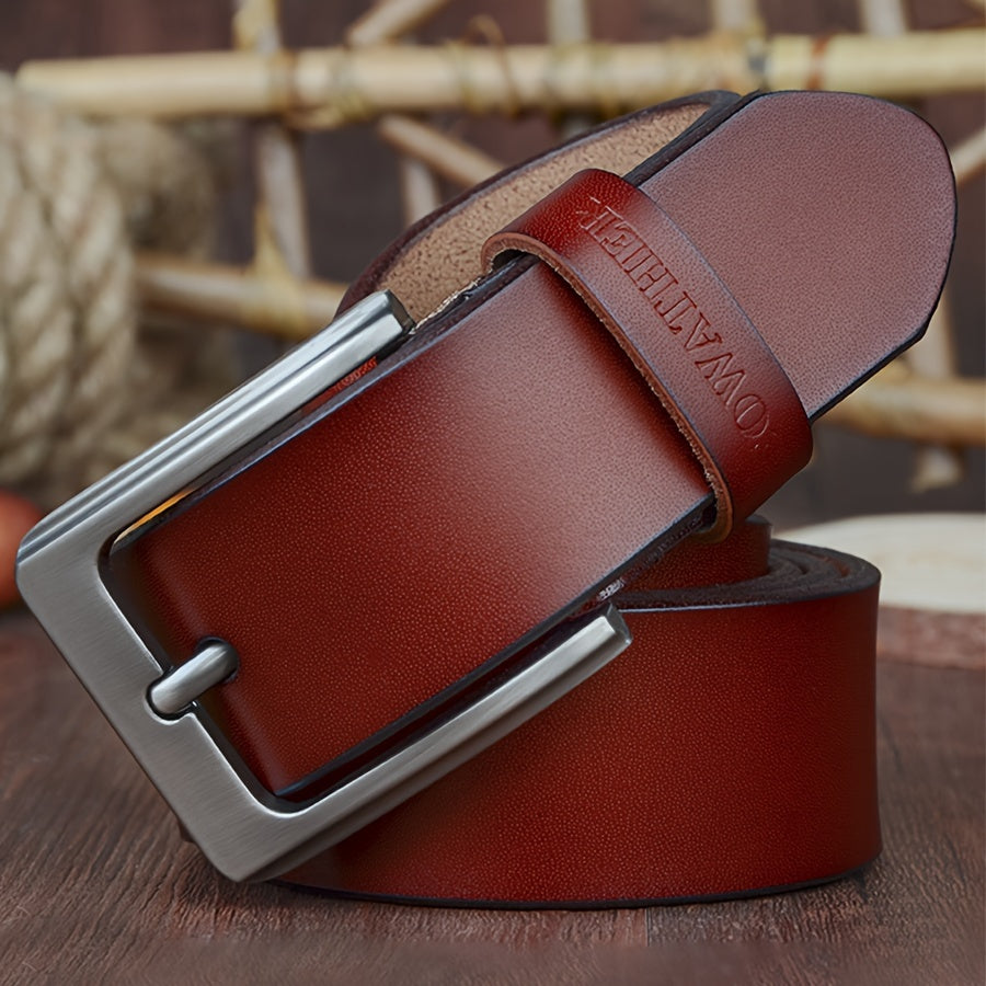 Ceinture à Boucle Classique en Cuir pour Homme Eudes — visuel 8