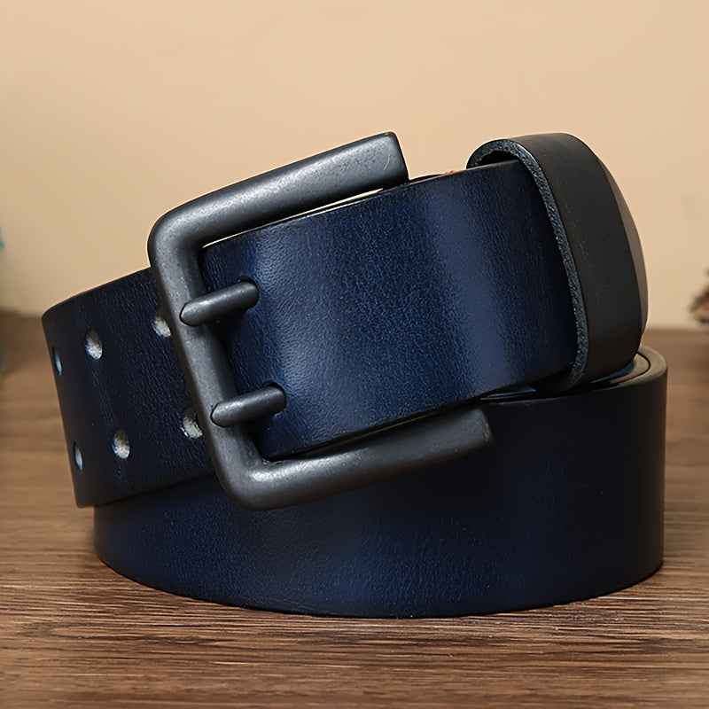 Ceinture à Boucle Classique en Cuir pour Homme Eugène — visuel 3