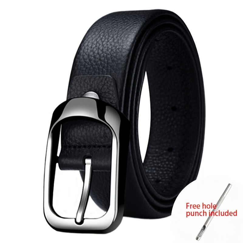 Ceinture à Boucle Classique en Cuir pour Homme Evrard — visuel 2