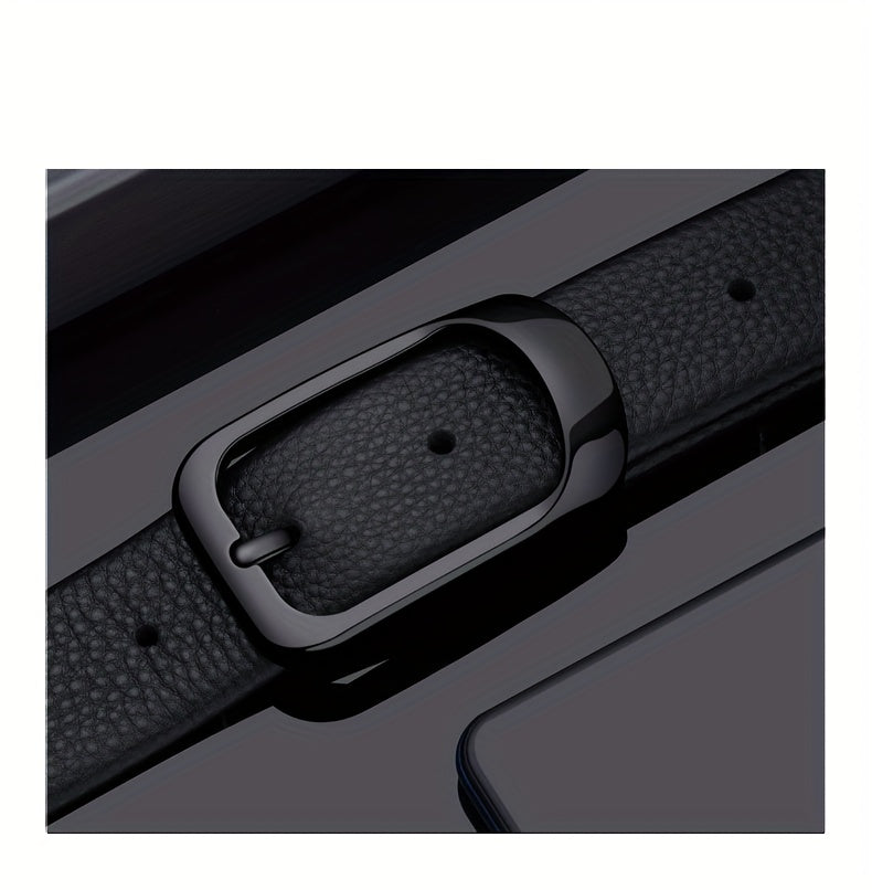 Ceinture à Boucle Classique en Cuir pour Homme Evrard — visuel 4