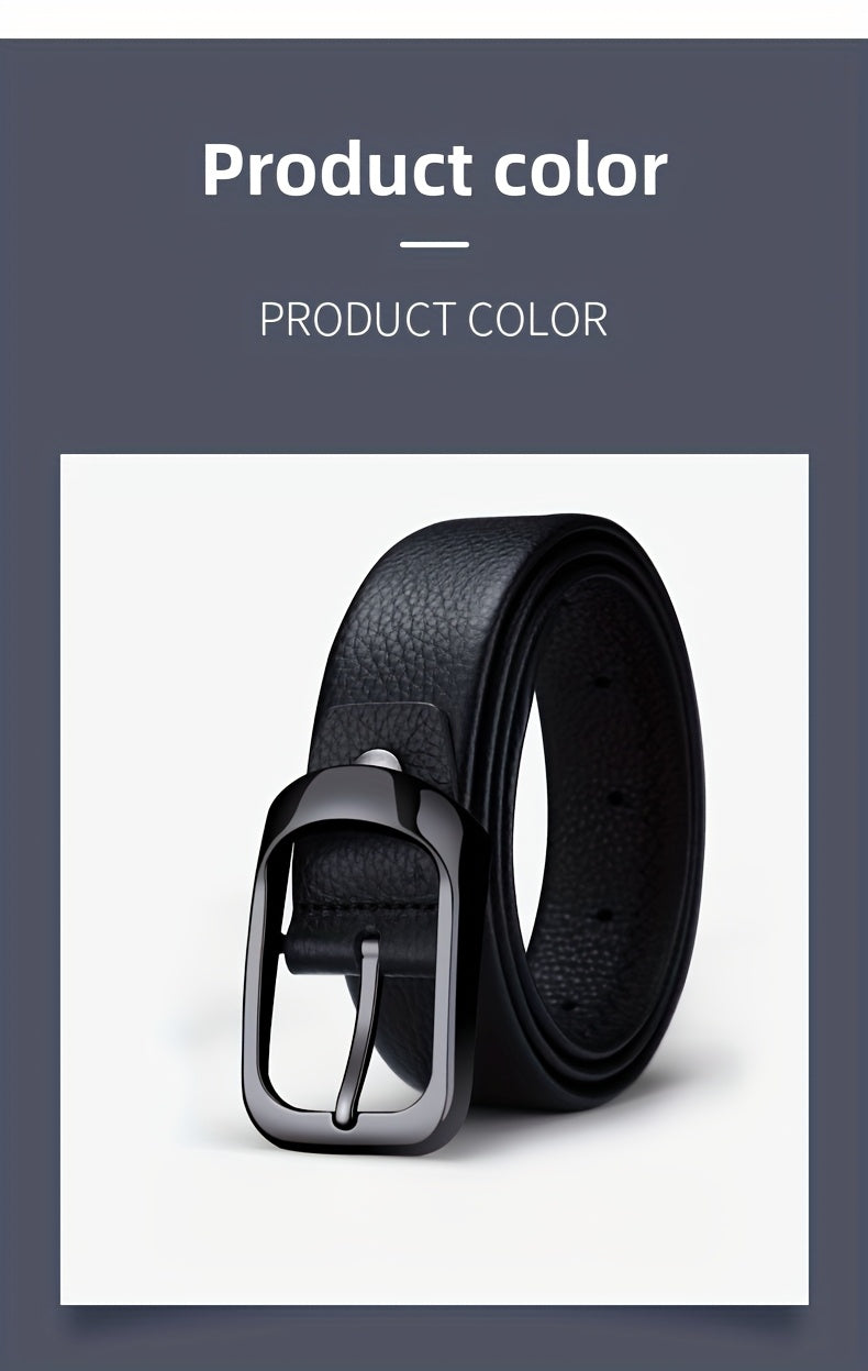 Ceinture à Boucle Classique en Cuir pour Homme Evrard — visuel 7