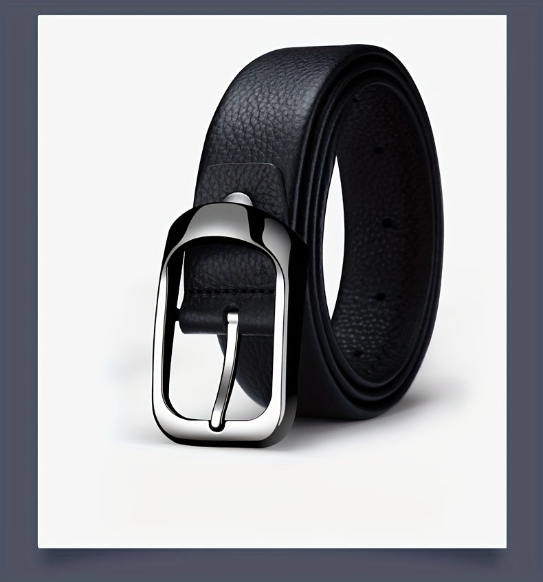 Ceinture à Boucle Classique en Cuir pour Homme Evrard — visuel 8