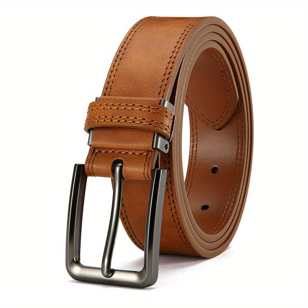 Ceinture à Boucle Classique en Cuir pour Homme Flavien — visuel 1