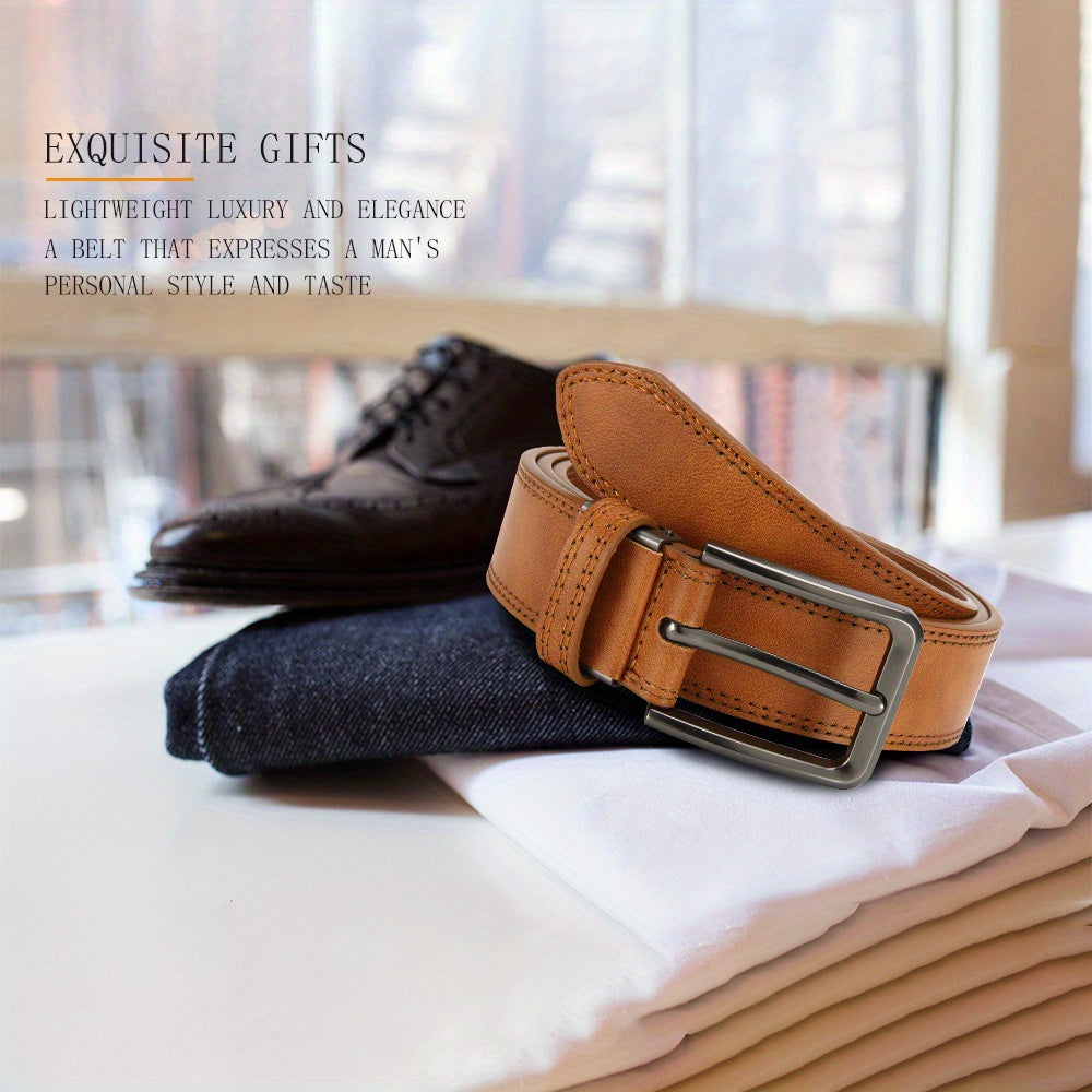 Ceinture à Boucle Classique en Cuir pour Homme Flavien — visuel 8