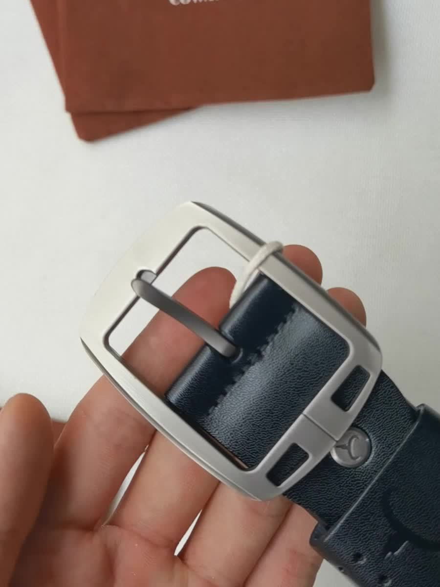 Ceinture à Boucle Classique en Cuir pour Homme Gerald — visuel 10