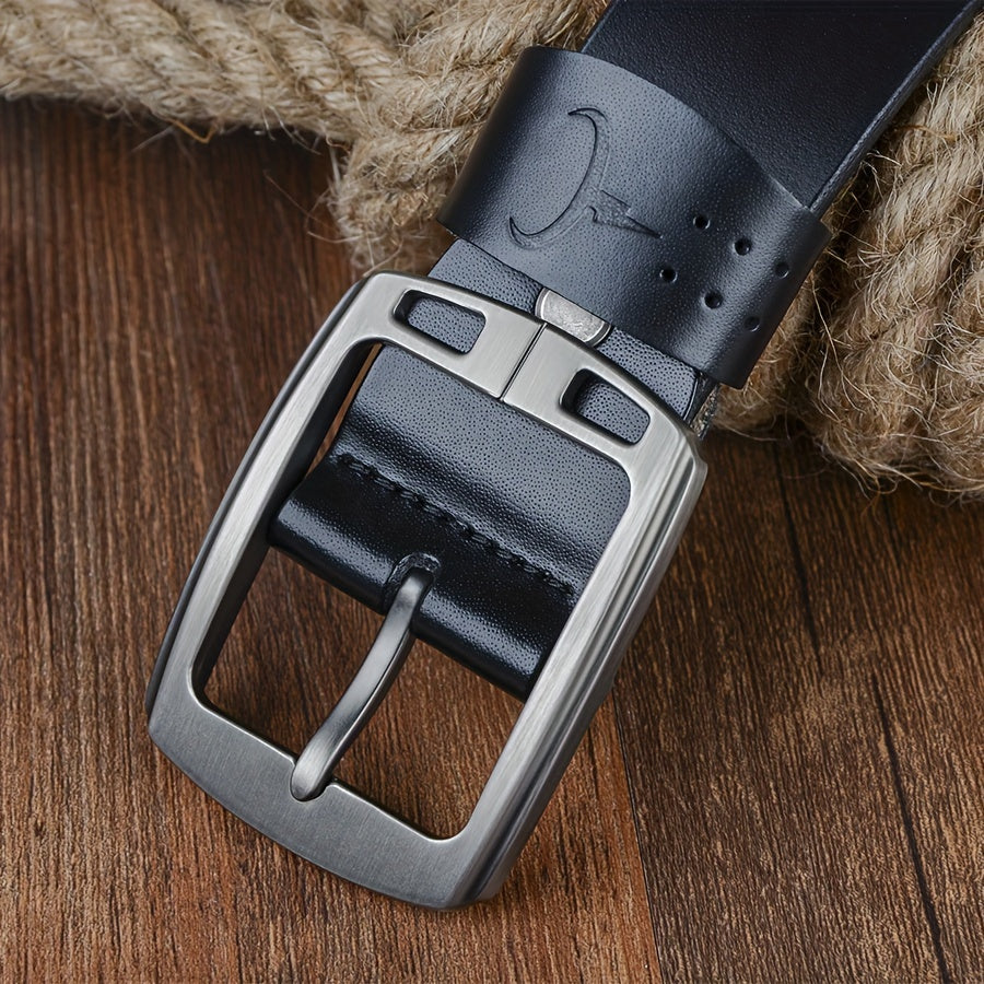 Ceinture à Boucle Classique en Cuir pour Homme Gerald — visuel 6