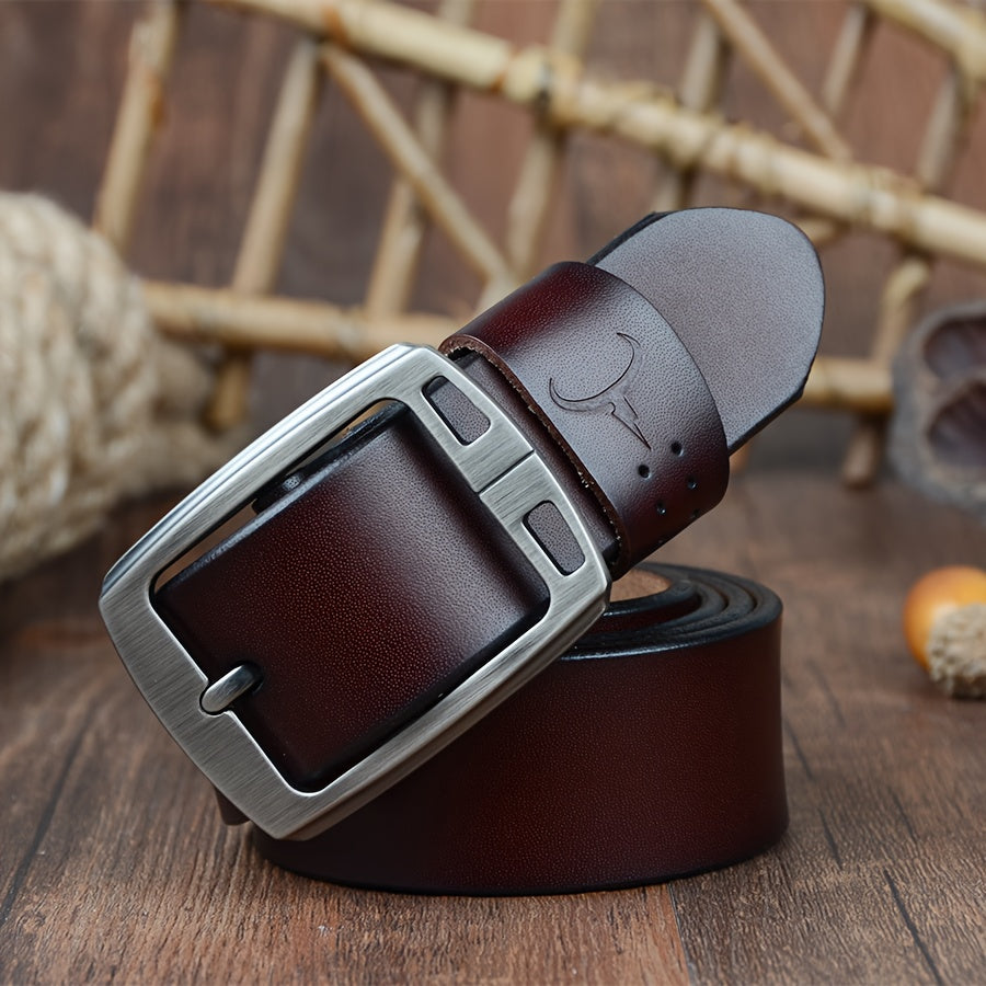Ceinture à Boucle Classique en Cuir pour Homme Gerald — visuel 7