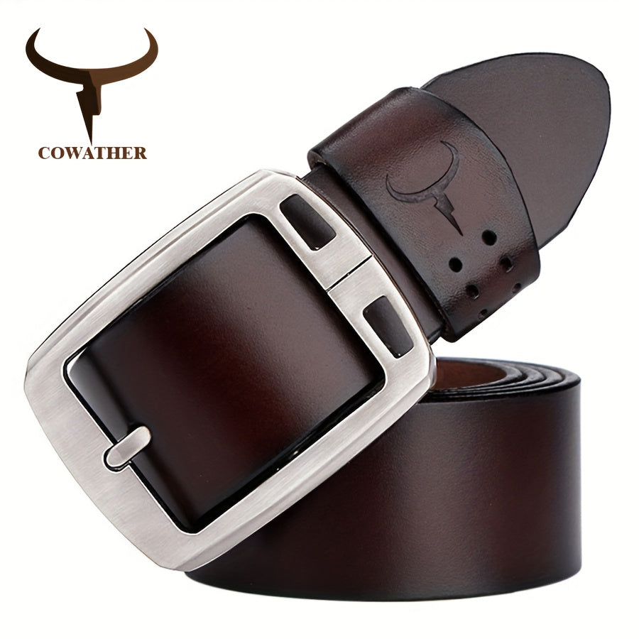 Ceinture à Boucle Classique en Cuir pour Homme Gerald — visuel 8