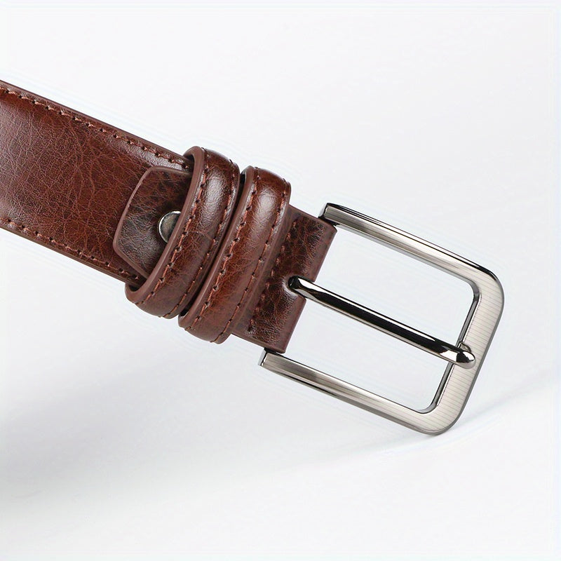 Ceinture à Boucle Classique en Cuir pour Homme Jacques — visuel 11