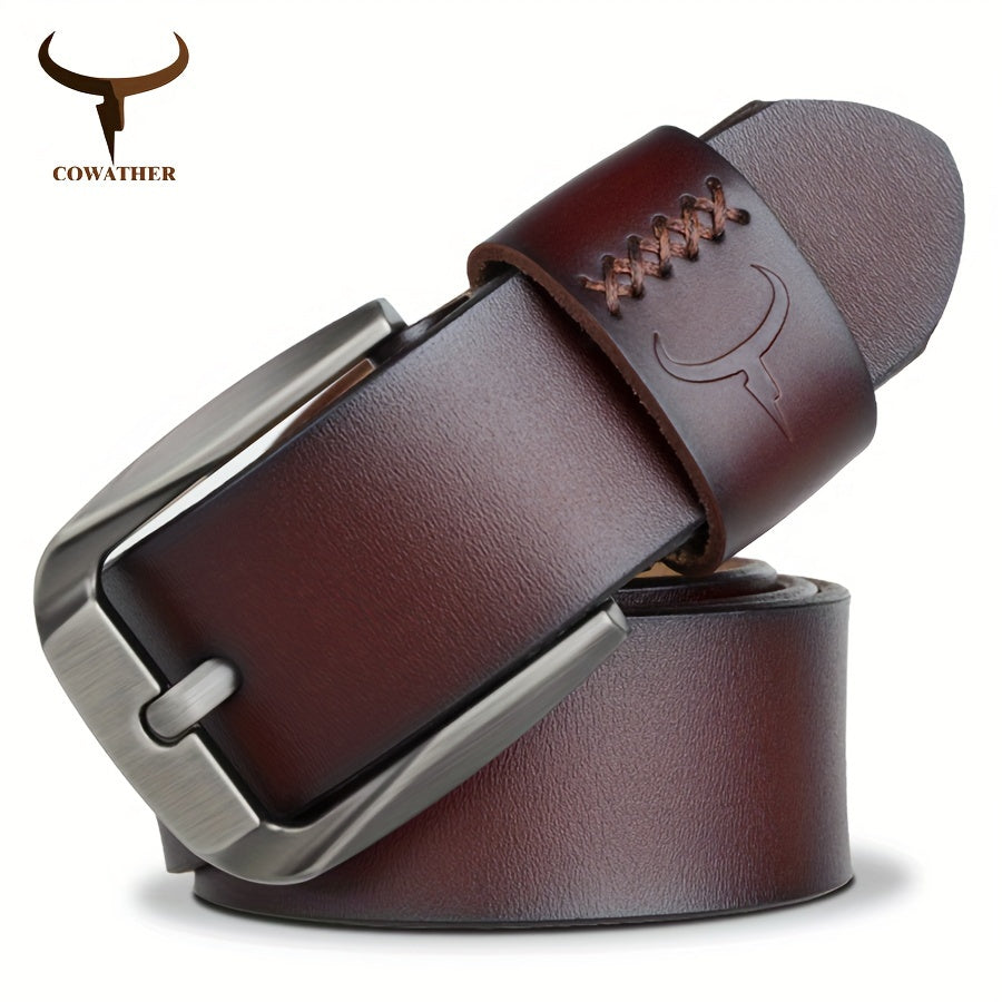 Ceinture à Boucle Classique en Cuir pour Homme Kilian — visuel 3