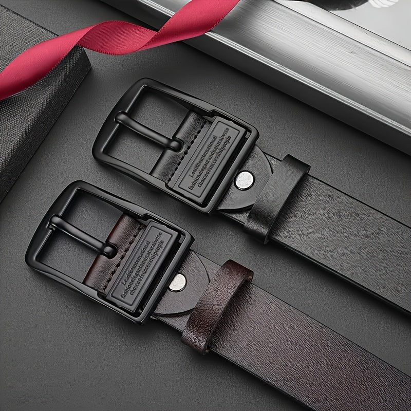 Ceinture à Boucle Classique en Cuir pour Homme Maxence — visuel 5
