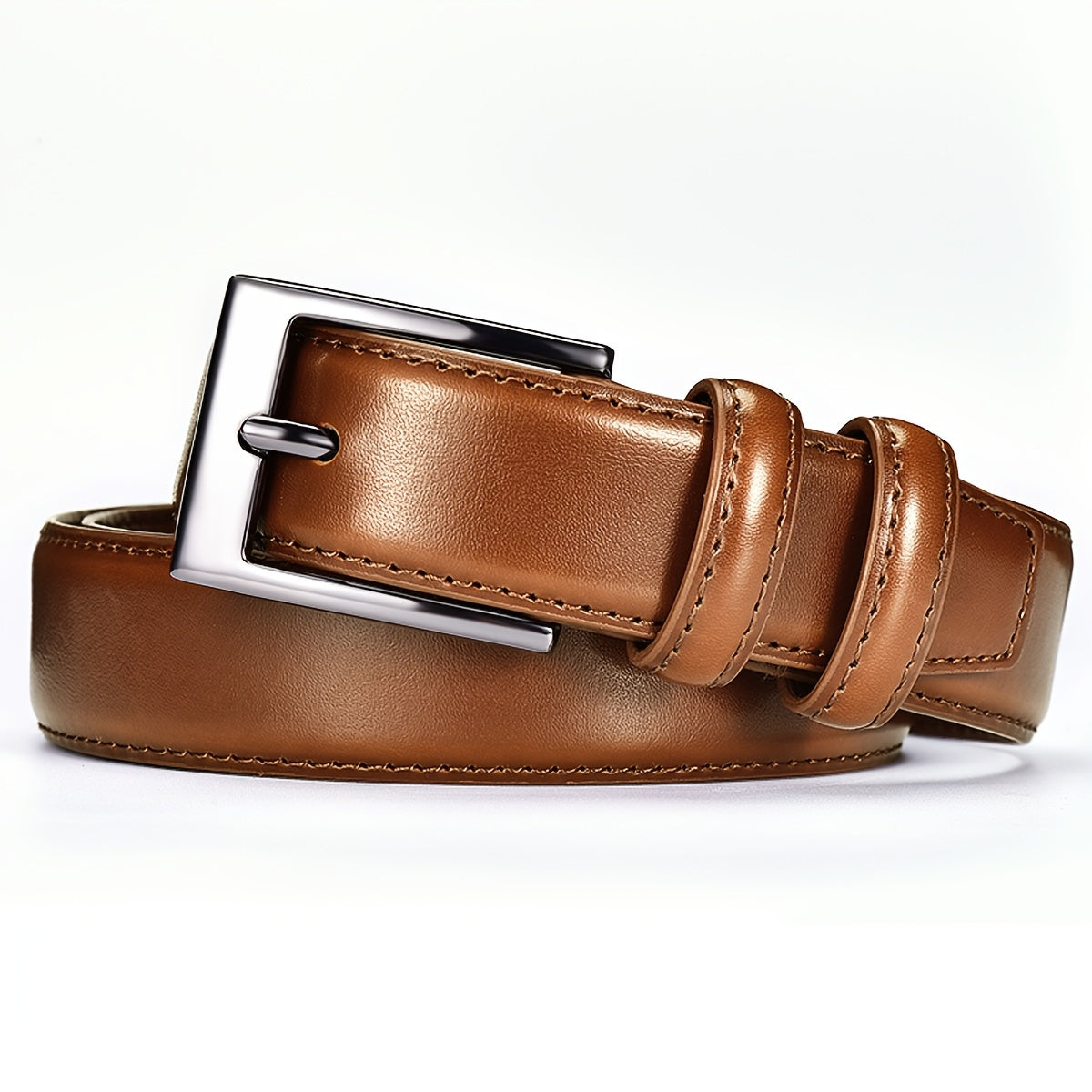 Ceinture à Boucle Classique en Cuir pour Homme Raphaël — visuel 7