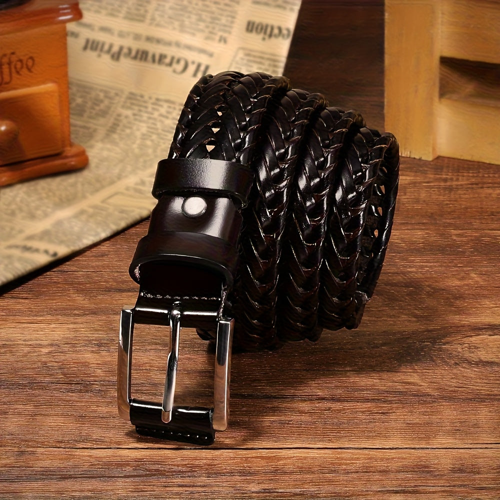 Ceinture à Boucle Classique en Cuir pour Homme Serge — visuel 5