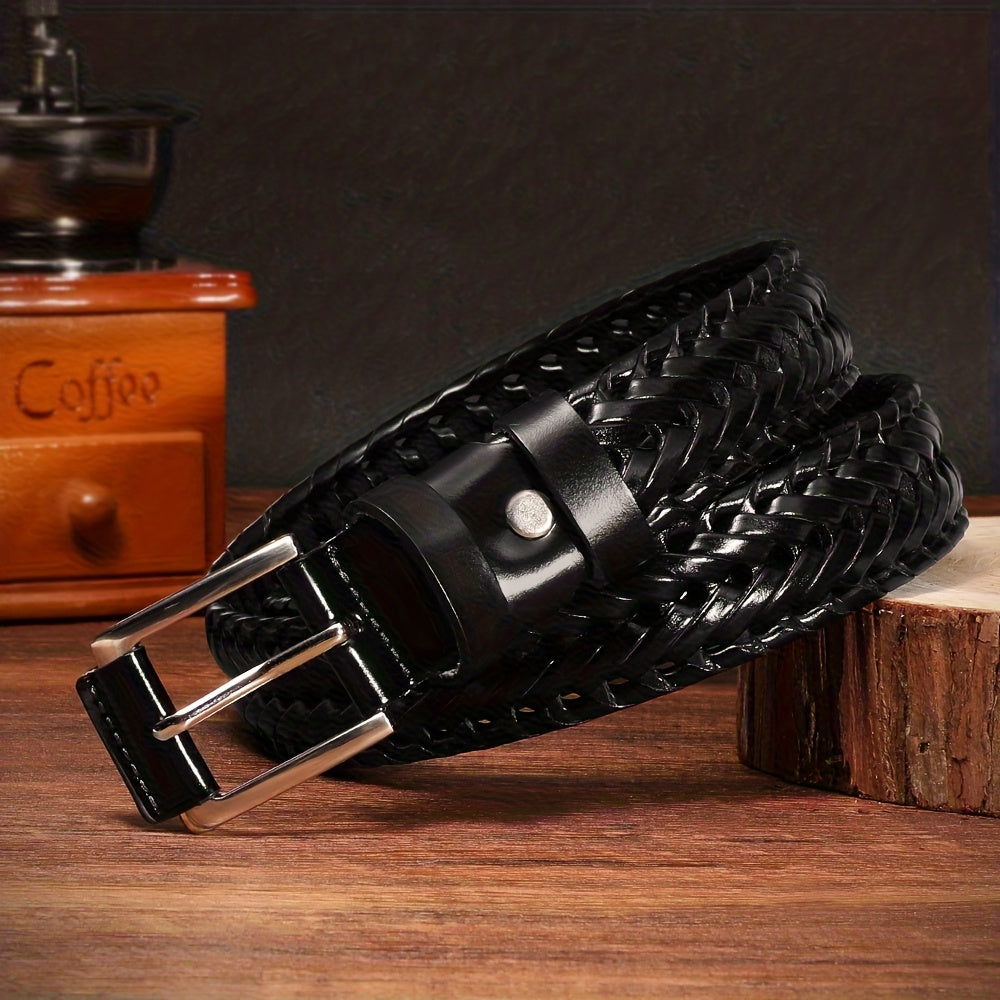 Ceinture à Boucle Classique en Cuir pour Homme Serge — visuel 6
