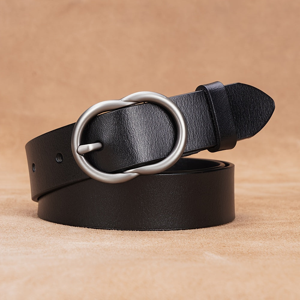 Ceinture à Boucle Classique en Cuir pour Homme Thibault — visuel 1