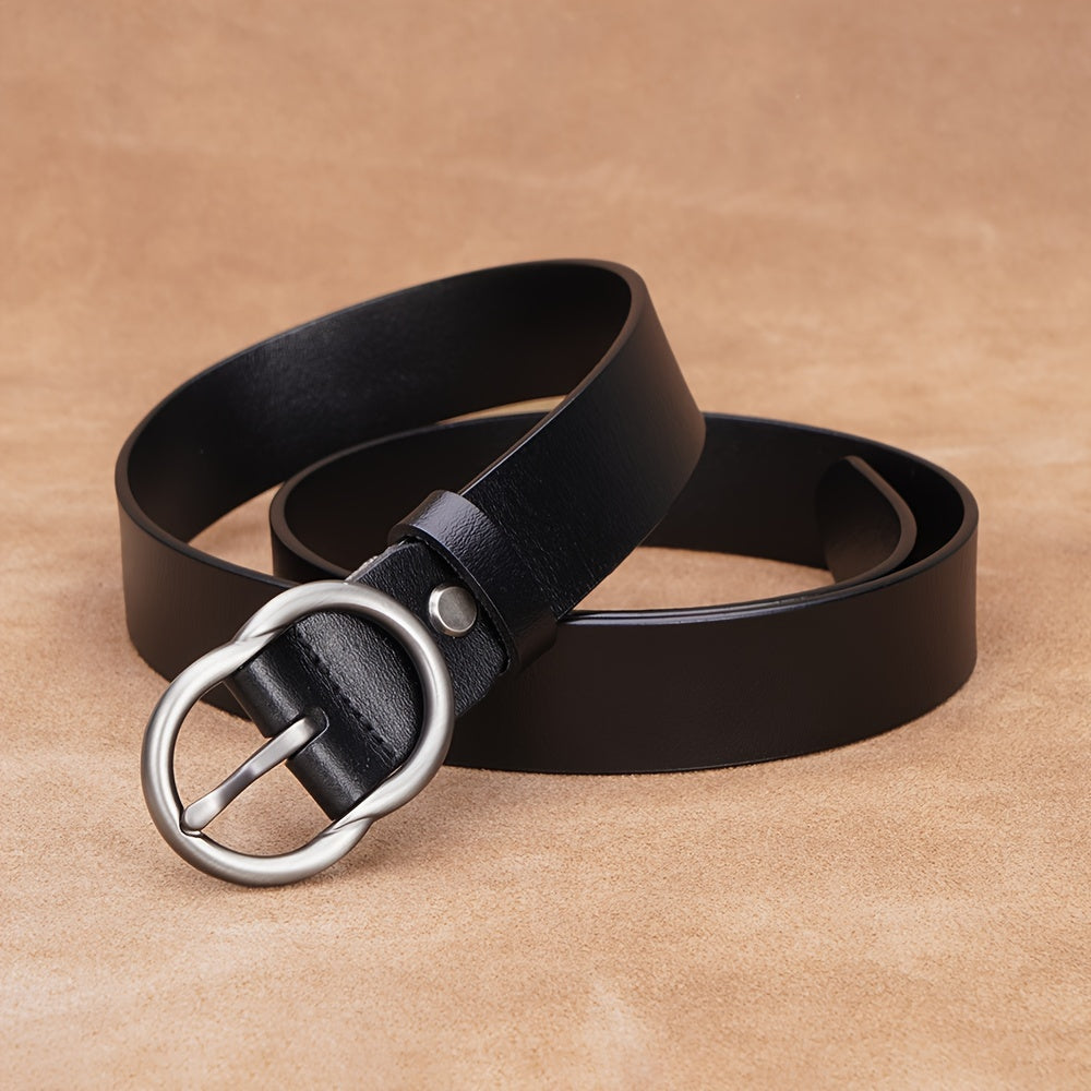 Ceinture à Boucle Classique en Cuir pour Homme Thibault — visuel 8