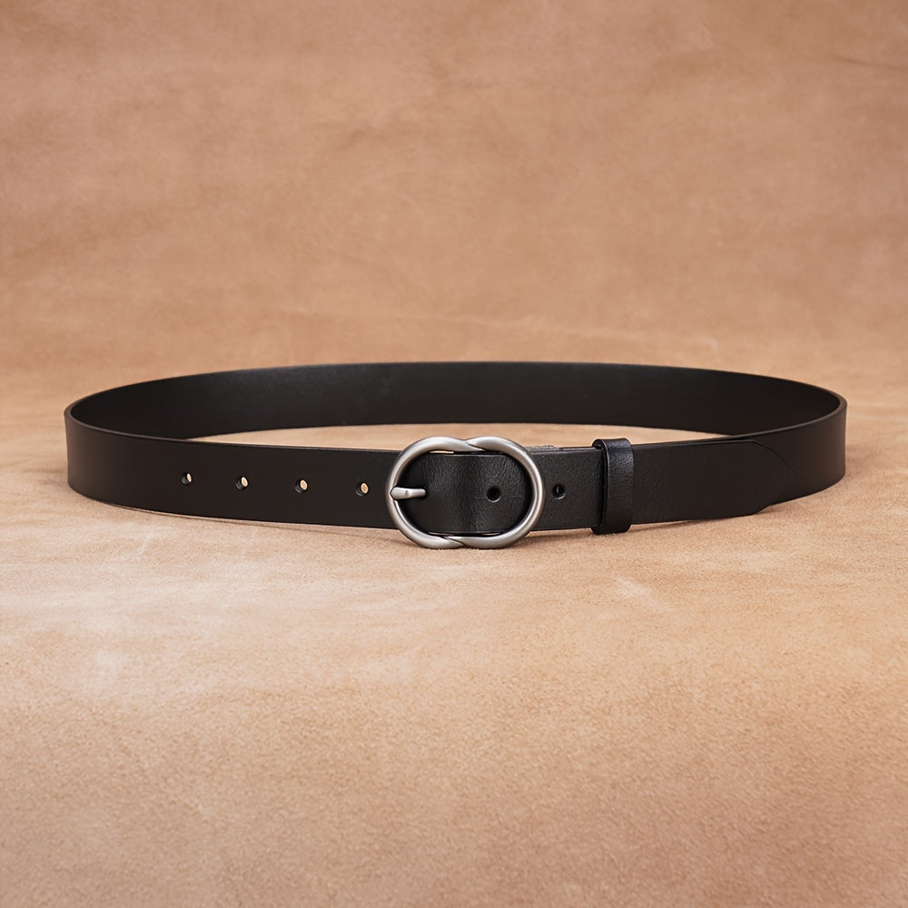 Ceinture à Boucle Classique en Cuir pour Homme Thibault — visuel 9