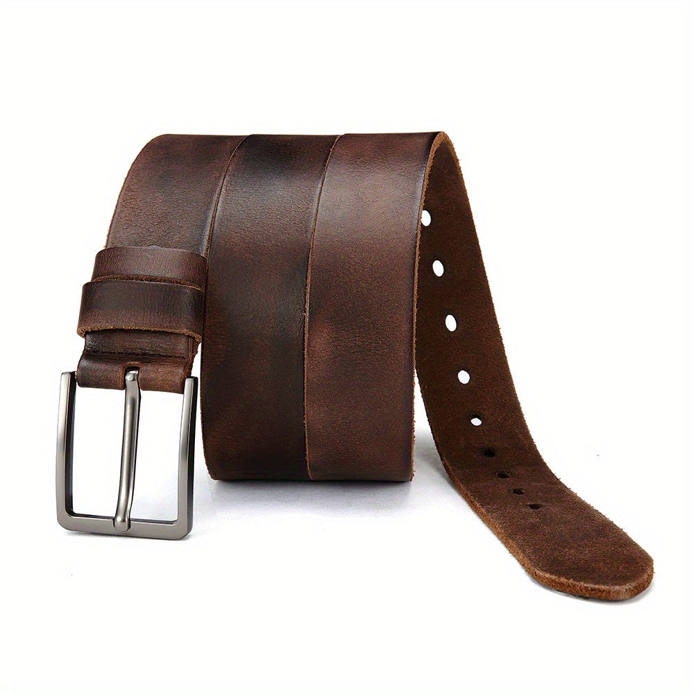 Ceinture à Boucle Classique en Cuir pour Homme Urbain — visuel 13