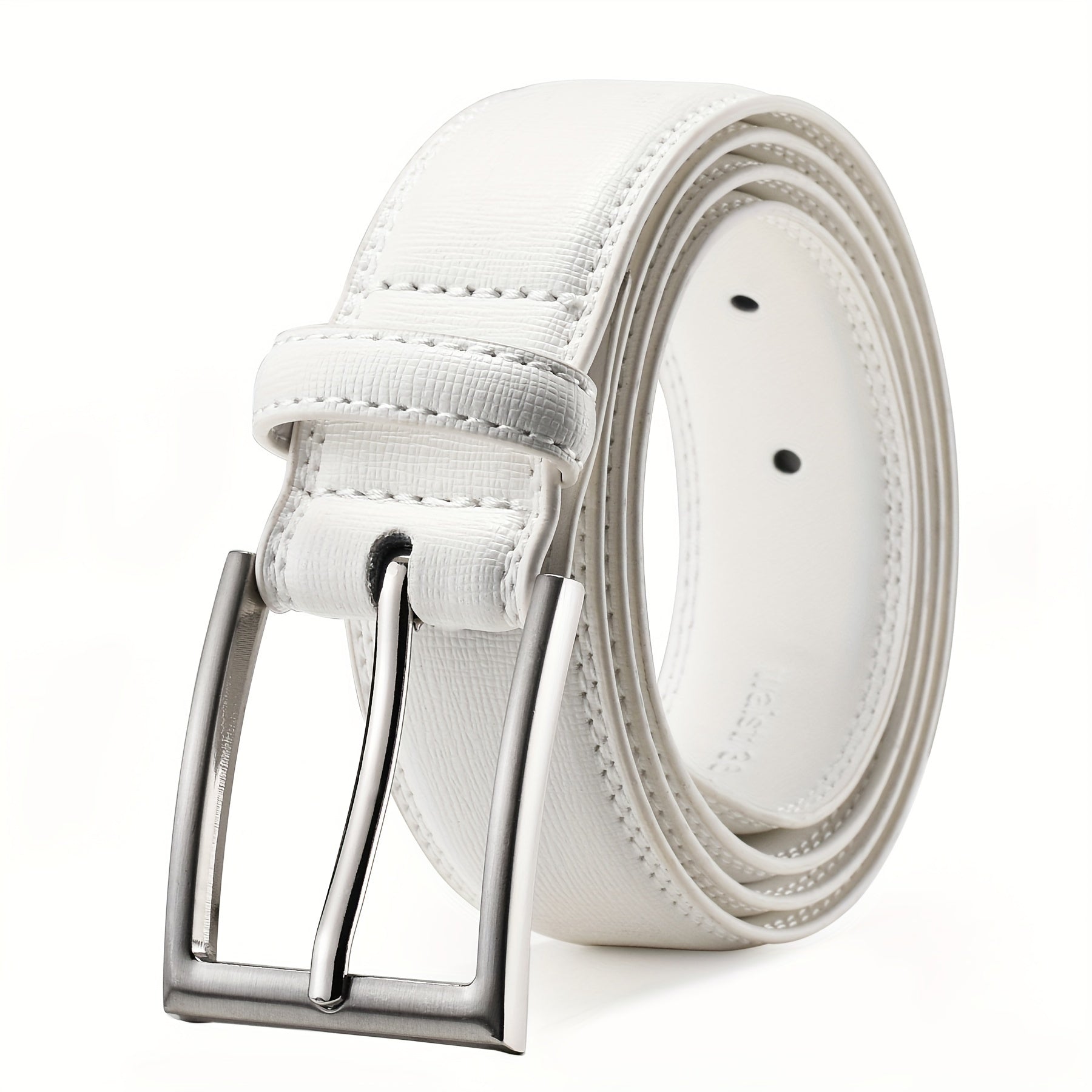 Ceinture à Boucle Classique en Cuir pour Homme Xavier — visuel 9