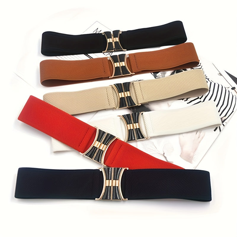 Ceinture à Boucle Classique Élastique pour Femme Chiavari — visuel 9