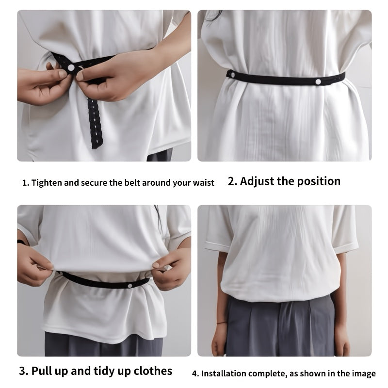 Ceinture à Boucle Classique Élastique pour Femme Lauriane — visuel 4