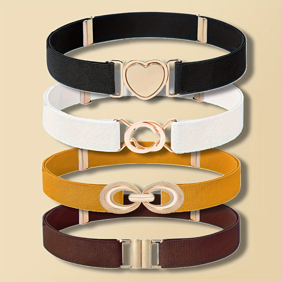 Ceinture à Boucle Classique Élastique pour Femme Solange — visuel 1