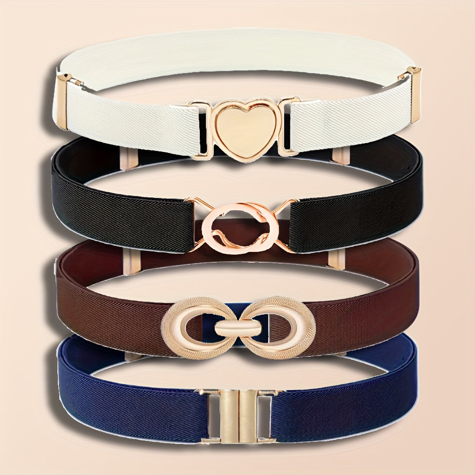 Ceinture à Boucle Classique Élastique pour Femme Solange — visuel 3