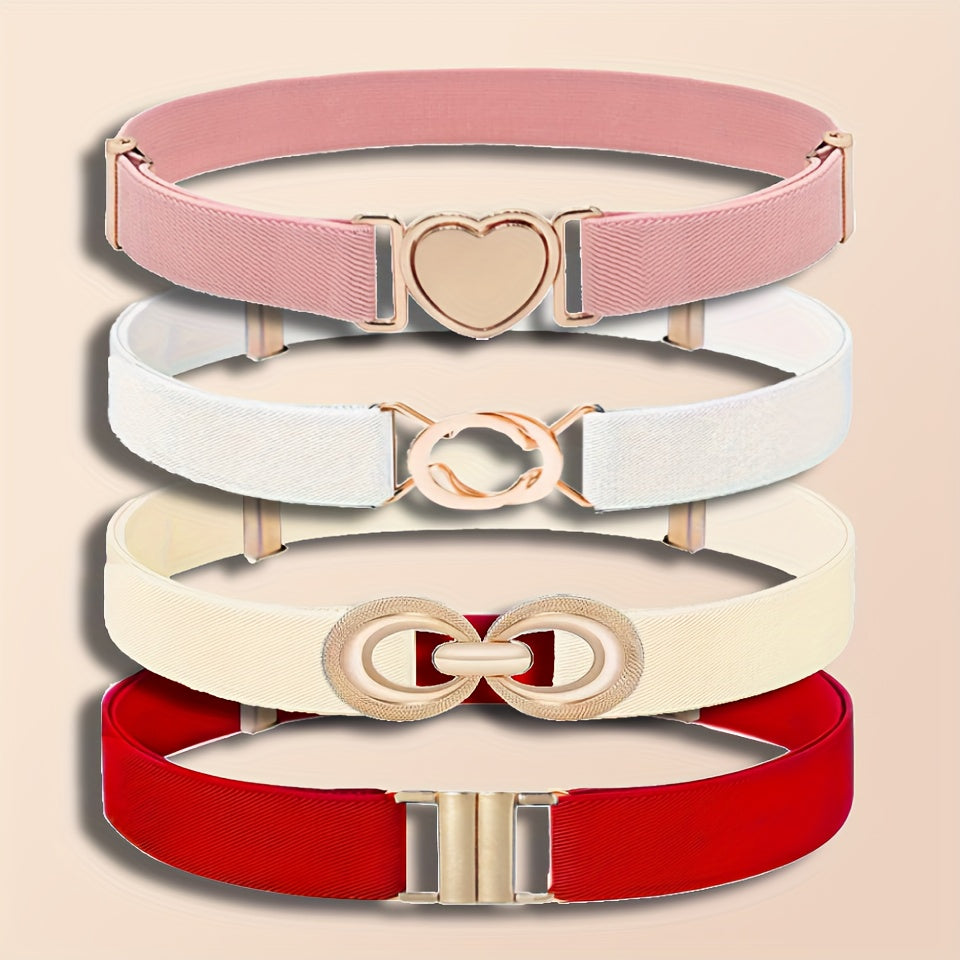 Ceinture à Boucle Classique Élastique pour Femme Solange — visuel 4