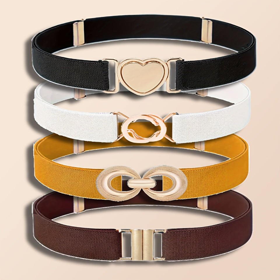 Ceinture à Boucle Classique Élastique pour Femme Solange — visuel 7
