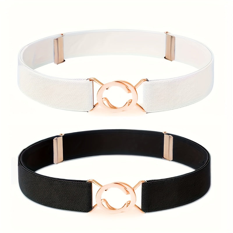Ceinture à Boucle Classique Élastique pour Femme Sophie — visuel 6