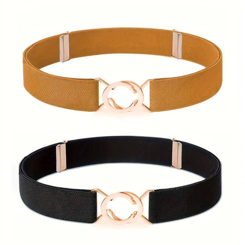 Ceinture à Boucle Classique Élastique pour Femme Sophie — visuel 9