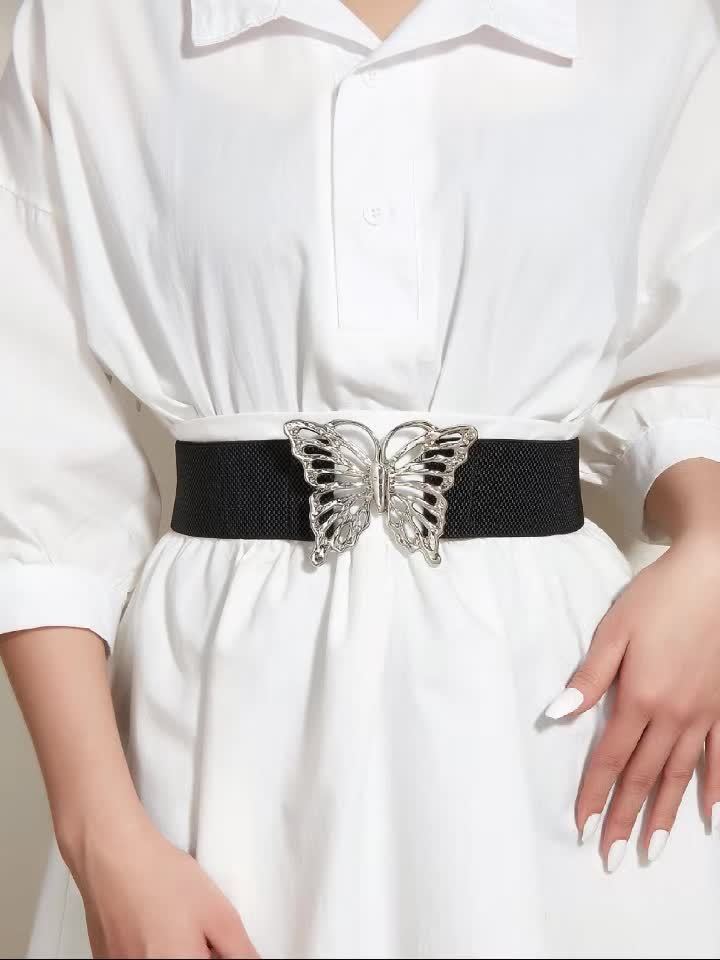 Ceinture à Boucle Classique Élastique pour Femme Urbino — visuel 10