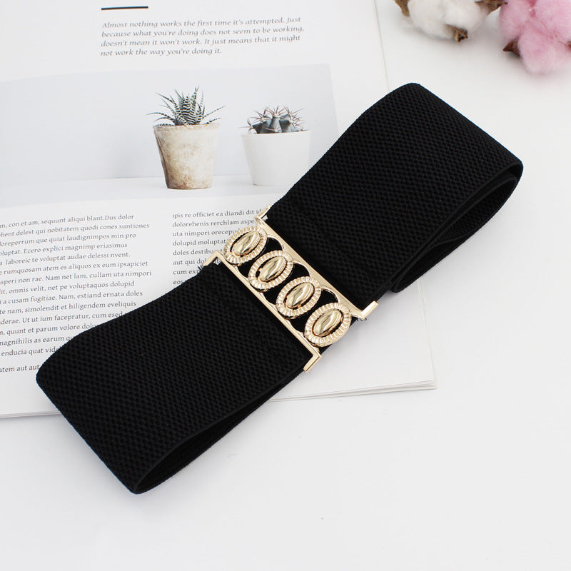 Ceinture à Boucle Classique Élastique pour Femme Vanessa — visuel 2