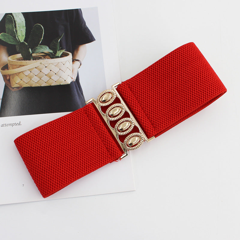 Ceinture à Boucle Classique Élastique pour Femme Vanessa — visuel 4