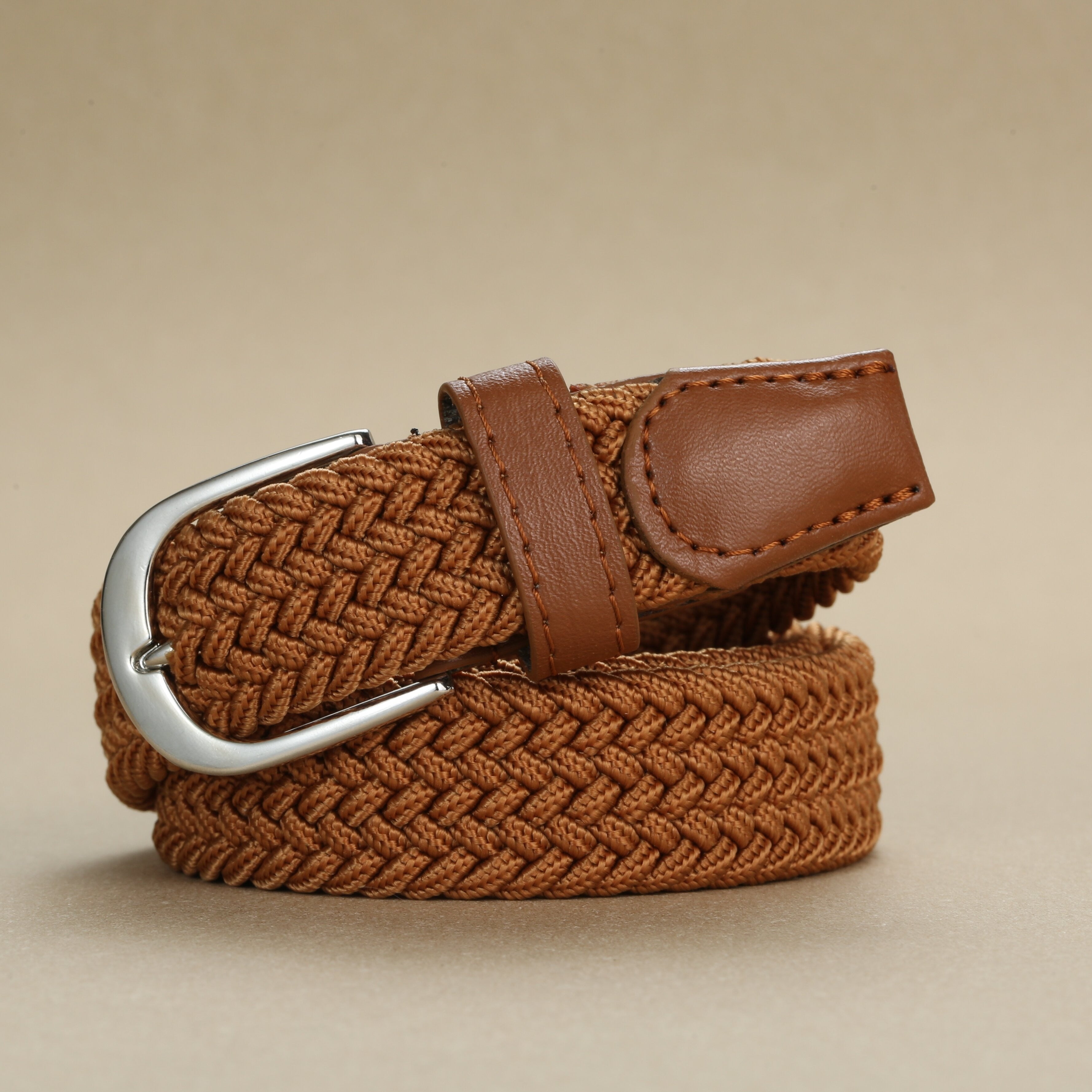 Ceinture à Boucle Classique Élastique pour Homme Silvère — visuel 4
