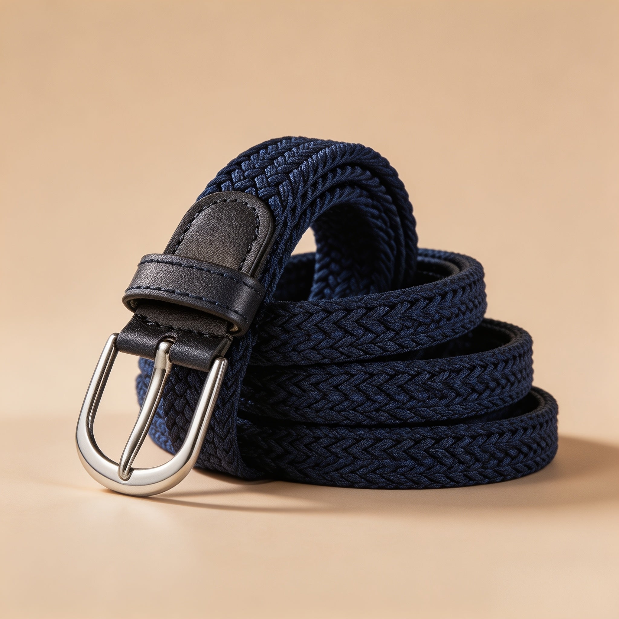 Ceinture à Boucle Classique Élastique pour Homme Silvère — visuel 5