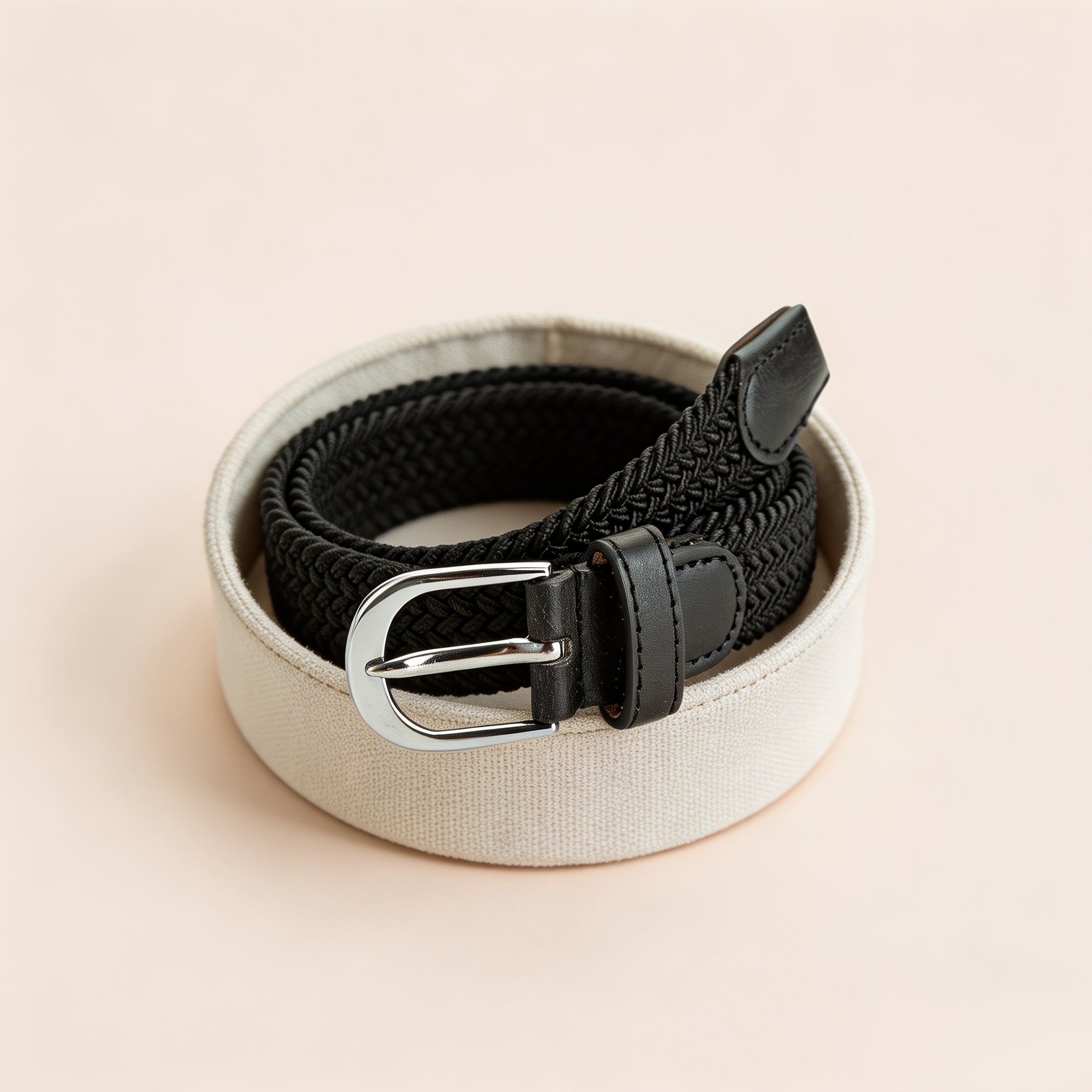 Ceinture à Boucle Classique Élastique pour Homme Silvère — visuel 6